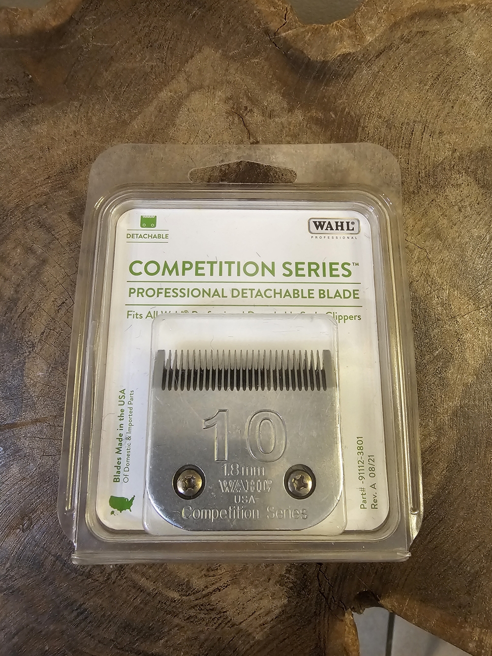 Wahl Competition Series Professional Detachable Blade - Silver and White